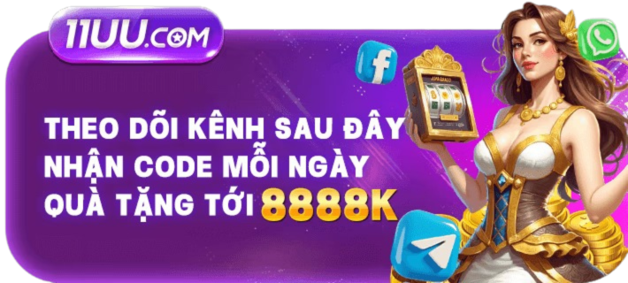 nhận quà tặng tới 8888k