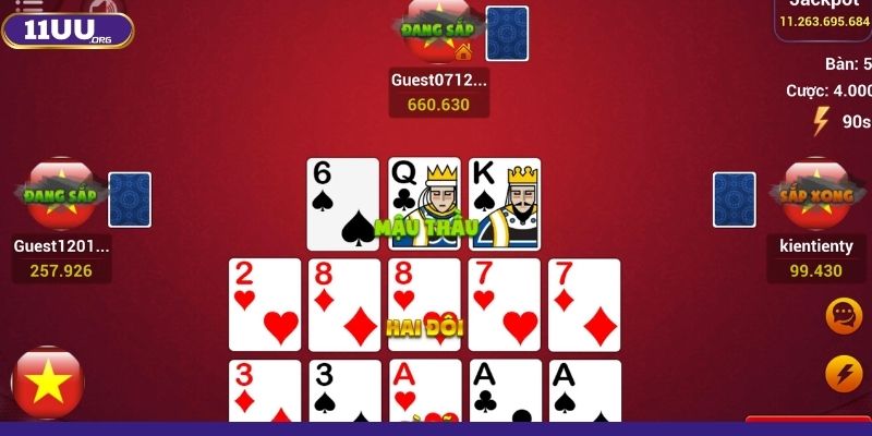 Chiến thuật áp dụng trong cách chơi Mậu Binh hay như cao thủ